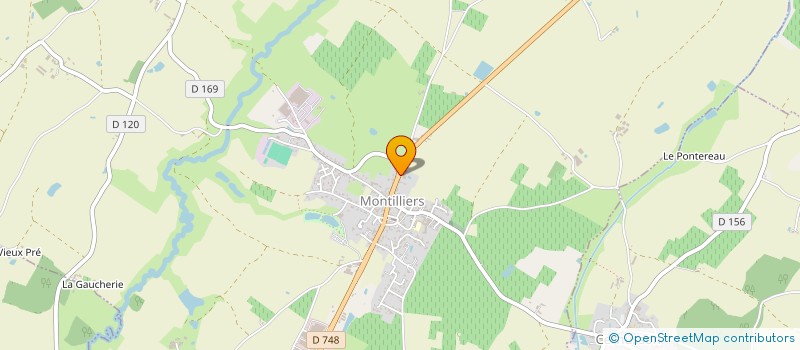 localisation de l'entreprise AUTO BROTHERS  MONTILLIERS