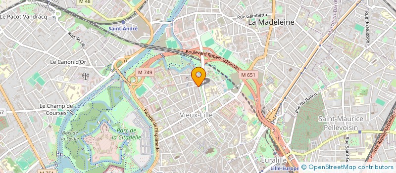 localisation de l'entreprise AUTO BULLY à LILLE