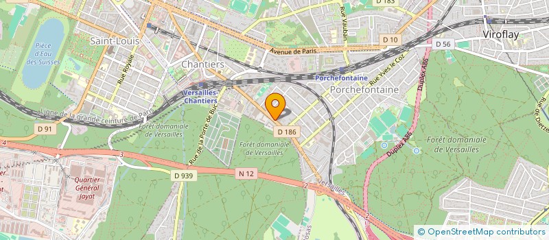 localisation de l'entreprise AUTO BUSINESS LOISIRS YVELINOISE à VERSAILLES