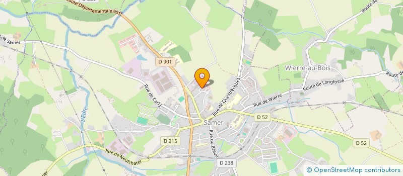 localisation de l'entreprise AUTO BUSINESS SERVICES EXPRESS  SAMER