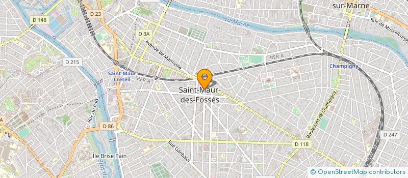 localisation de l'entreprise AUTO BUY WEB à SAINT-MAUR-DES-FOSSES
