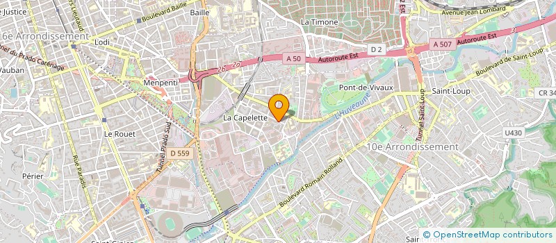 localisation de l'entreprise AUTO C-NET à MARSEILLE