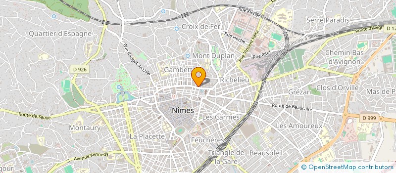 localisation de l'entreprise AUTO CAMION LOCATION PERRIN à NIMES