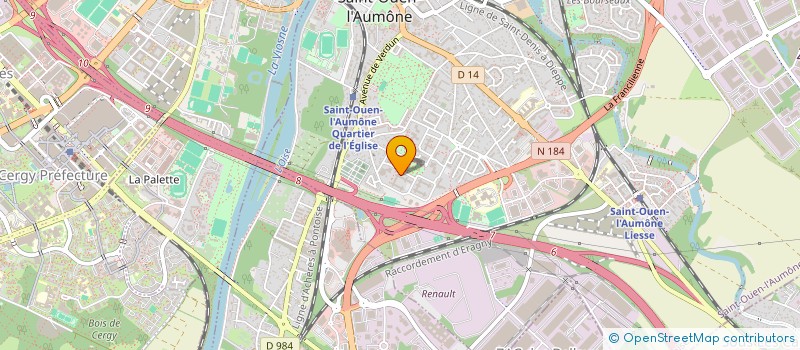 localisation de l'entreprise AUTO CAR EXPORT DZ  SAINT-OUEN-L'AUMONE