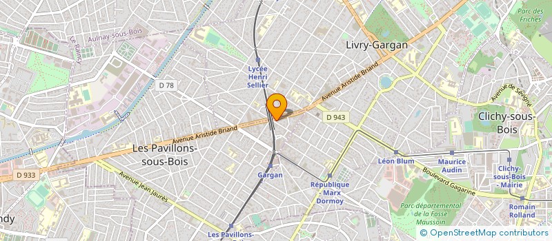 localisation de l'entreprise AUTO CARRE D'AS à LES PAVILLONS-SOUS-BOIS