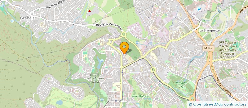 localisation de l'entreprise AUTO CARROS 34 à MONTPELLIER