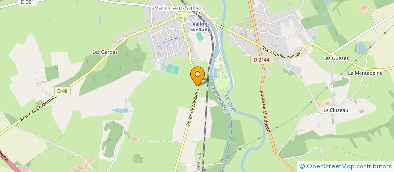 localisation de l'entreprise AUTO CASH 03  MONTLUCON