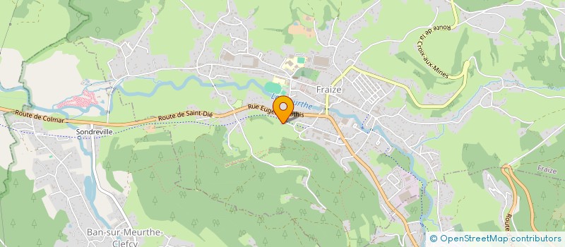 localisation de l'entreprise AUTO CASSE CHANEL  FRAIZE