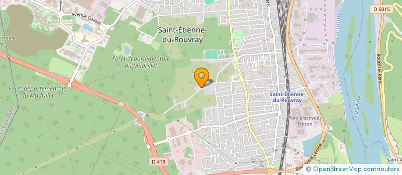 localisation de l'entreprise AUTO CASSE DA SILVA GUIMARAES  SAINT-ETIENNE-DU-ROUVRAY