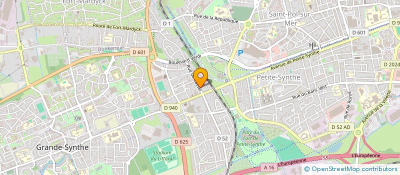 localisation de l'entreprise AUTO CASSEL à DUNKERQUE