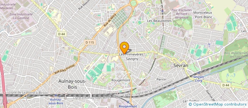 localisation de l'entreprise AUTO CENTRAL 93 à SEVRAN