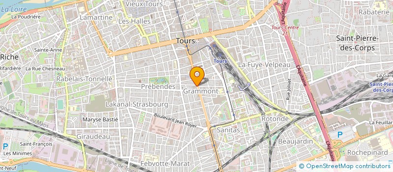 localisation de l'entreprise AUTO CENTRE IMPORT 37 à TOURS