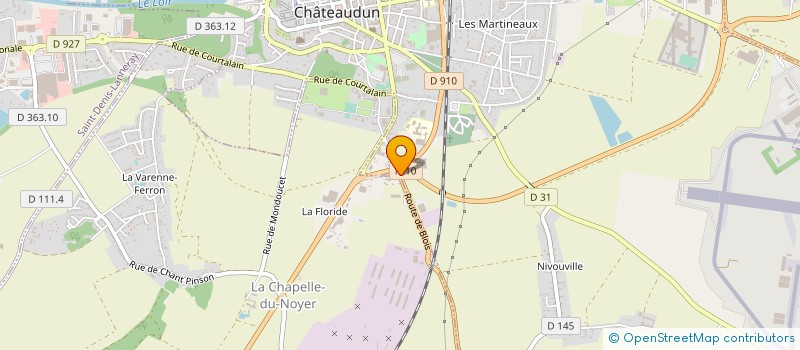 localisation de l'entreprise AUTO CENTRE SELECT à CHATEAUDUN