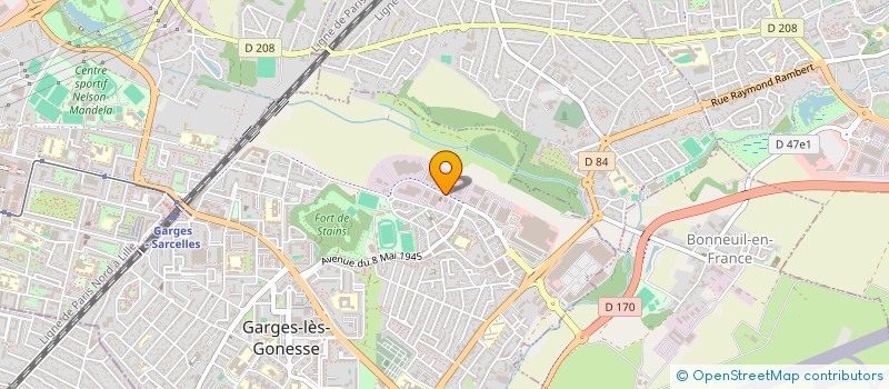 localisation de l'entreprise AUTO CHIC  GARGES-LES-GONESSE