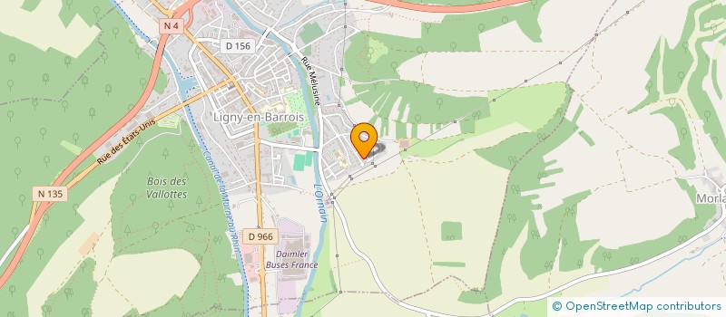 localisation de l'entreprise AUTO-CHROME à COMBLES EN BARROIS
