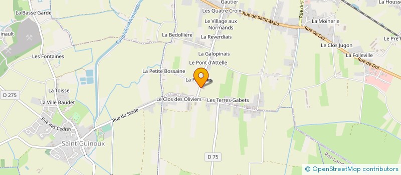 localisation de l'entreprise AUTO CLASSIC TRADING  LA FRESNAIS