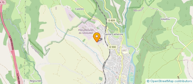 localisation de l'entreprise AUTO CLEAN  MARVEJOLS