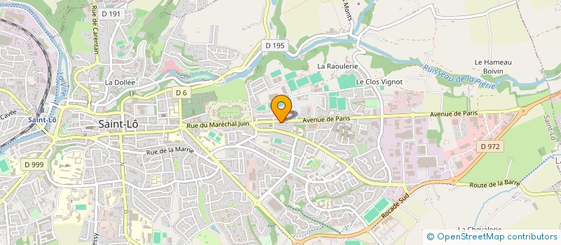 localisation de l'entreprise AUTO CLEAN  SAINT-LO