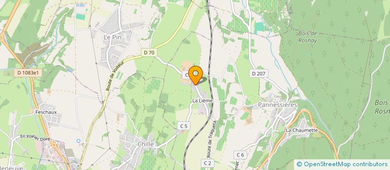 localisation de l'entreprise AUTO CLEAN  PANNESSIERES