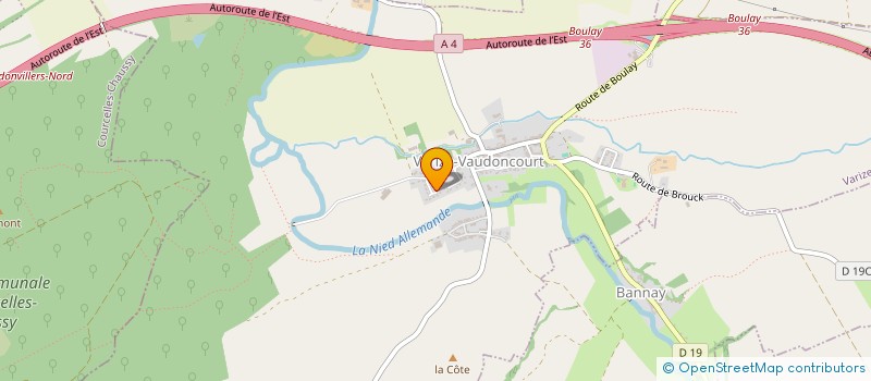 localisation de l'entreprise AUTO CLEAN METMAN  VRY