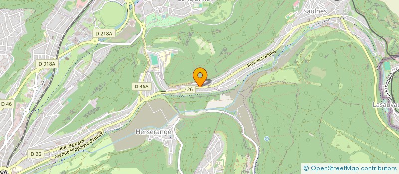 localisation de l'entreprise AUTO CLINIC 54  HERSERANGE