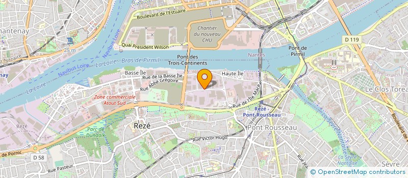 localisation de l'entreprise AUTO COMPTOIR REZEEN à REZE