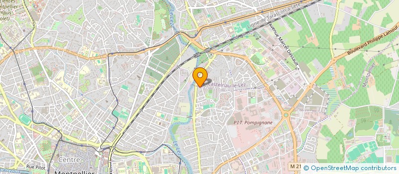 localisation de l'entreprise AUTO CONCEPT 34 à MONTPELLIER