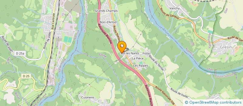 localisation de l'entreprise AUTO CONCEPT à ELOISE