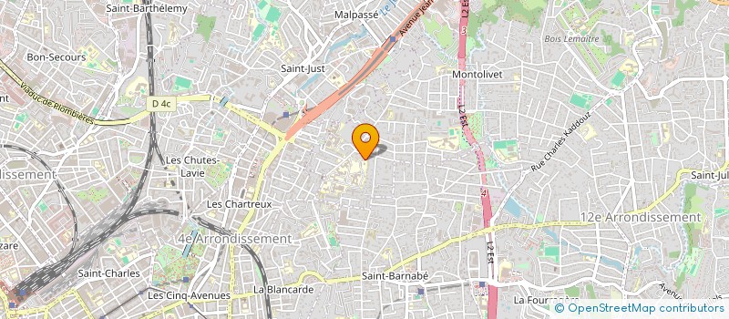 localisation de l'entreprise AUTO CONCEPT  MARSEILLE