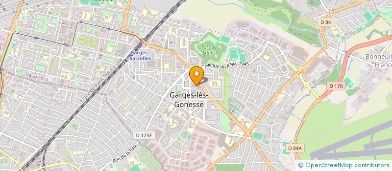 localisation de l'entreprise AUTO CONCEPT  GARGES-LES-GONESSE