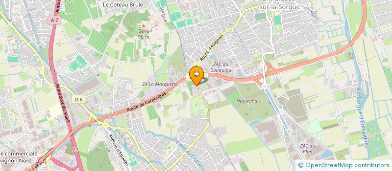 localisation de l'entreprise AUTO CONCEPT  VEDENE