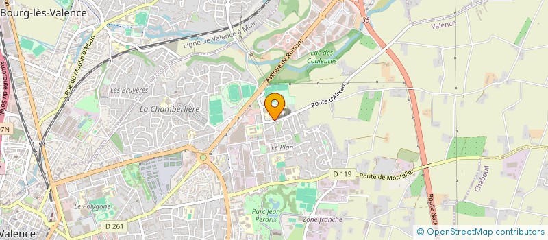 localisation de l'entreprise AUTO CONCEPT DEVELOPPEMENT à VALENCE