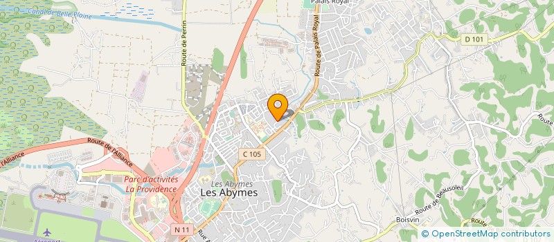 localisation de l'entreprise AUTO CONCEPT DEVELOPPEMENT LOCATION REPARATION à LES ABYMES