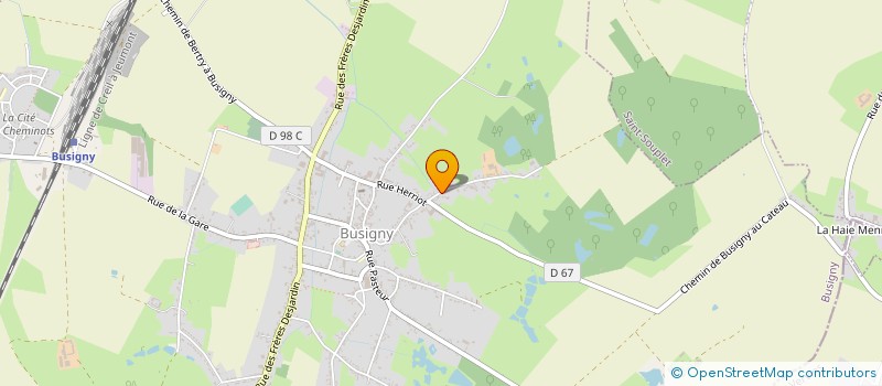 localisation de l'entreprise AUTO CONFIANCE à BUSIGNY