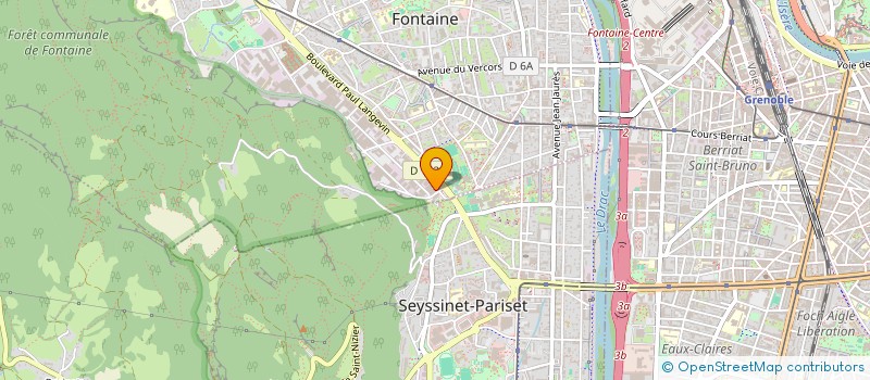 localisation de l'entreprise AUTO CONFIANCE à FONTAINE