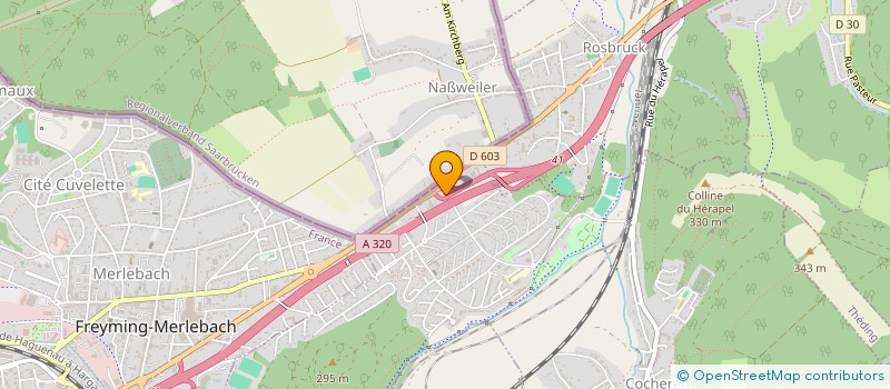 localisation de l'entreprise AUTO CONFIANCE COCHEREN  COCHEREN