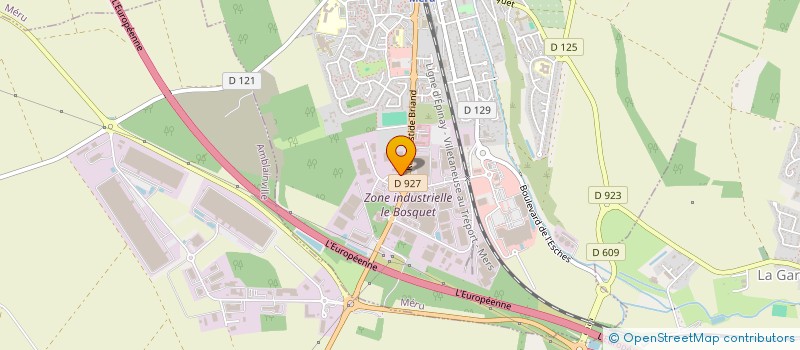 localisation de l'entreprise AUTO CONFORT  MERU