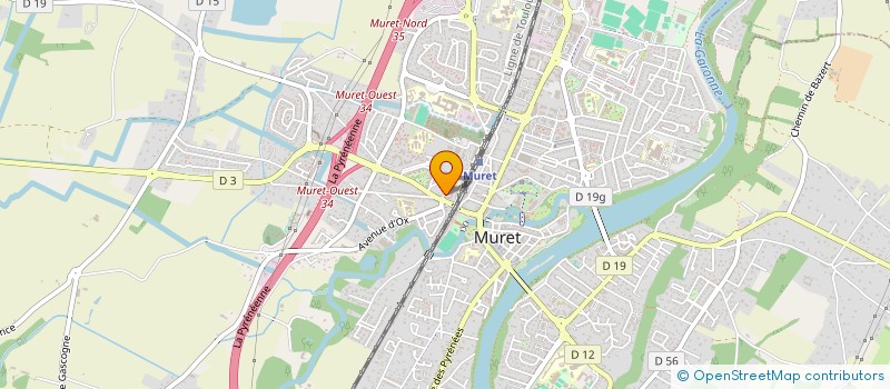 localisation de l'entreprise AUTO CONFORT TOULOUSAINE  MURET