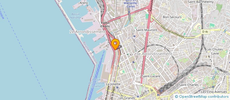 localisation de l'entreprise AUTO CONSO PRO à MARSEILLE