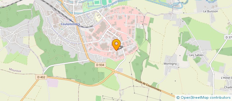 localisation de l'entreprise AUTO CONTACT SERVICES à COULOMMIERS