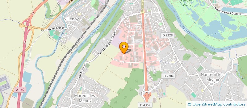 localisation de l'entreprise AUTO CONTROLE 77 à MAREUIL-LES-MEAUX