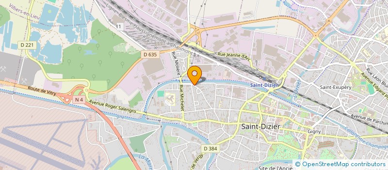 localisation de l'entreprise AUTO CONTROLE BRAGARD à SAINT-DIZIER