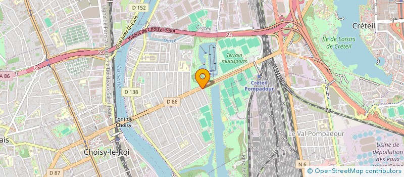 localisation de l'entreprise AUTO CONTROLE DA COSTA à CHOISY-LE-ROI