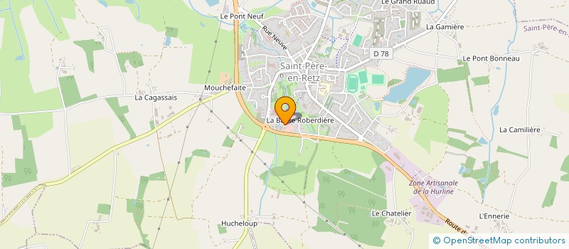 localisation de l'entreprise AUTO CONTROLE DE L'ESTUAIRE à SAINT-PERE-EN-RETZ