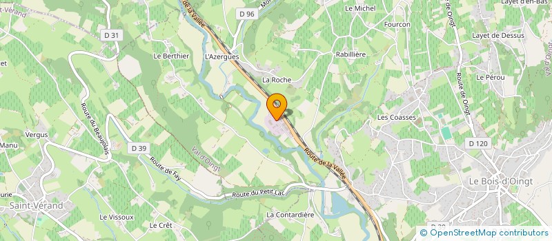 localisation de l'entreprise AUTO CONTROLE DES PLAINES à VAL D'OINGT