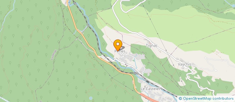 localisation de l'entreprise AUTO CONTROLE DES VALLEES à PERLES-ET-CASTELET