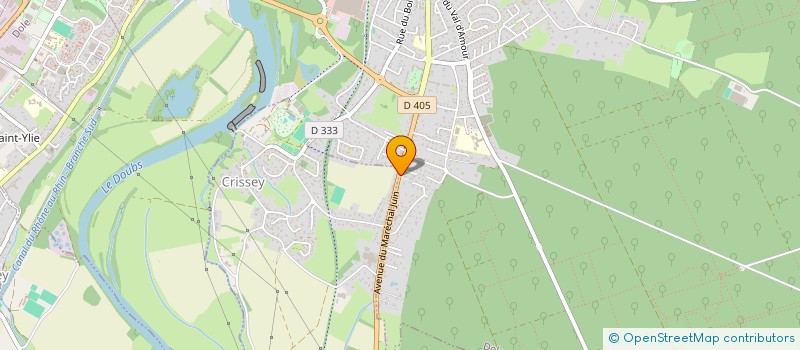 localisation de l'entreprise AUTO CONTROLE DOLOIS AP à DOLE