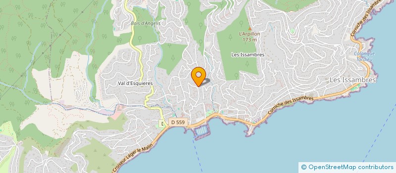 localisation de l'entreprise AUTO CONTROLE DU GOLFE  ROQUEBRUNE-SUR-ARGENS