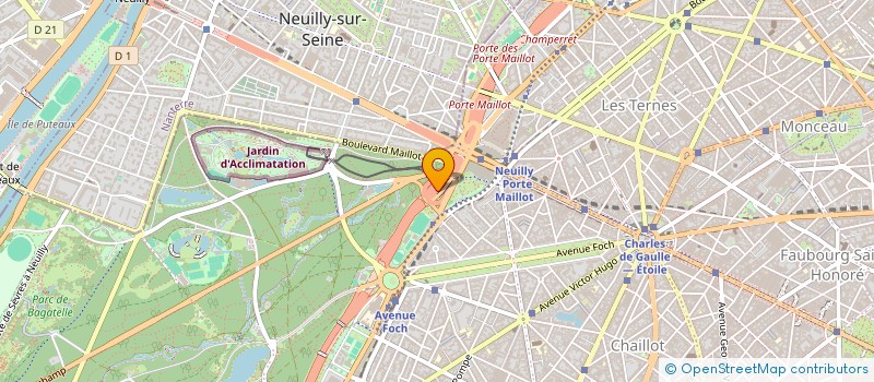 localisation de l'entreprise AUTO CONTROLE DU LYS à PARIS