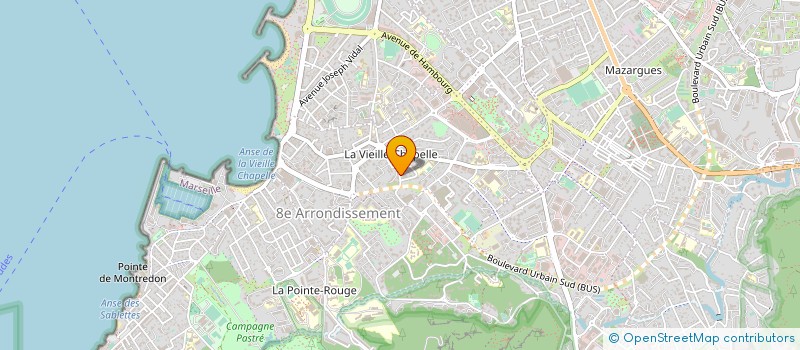 localisation de l'entreprise AUTO CONTROLE DU ROY D'ESPAGNE  MARSEILLE